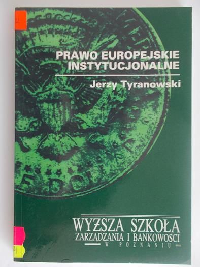 Prawo europejskie instytucjonalne
