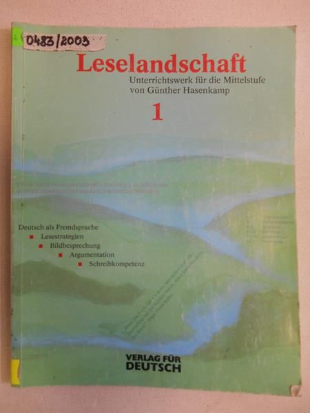 Hasenkamp Gunther - Leselandschaft 1. Unterrichtswerk fur die Mittelstufe