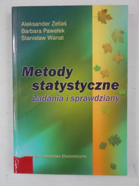 Metody statystyczne. Zadania i sprawdziany