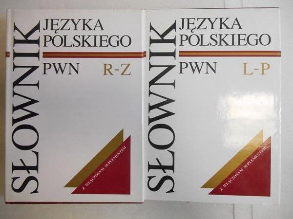 Słownik języka polskiego, L-P, R-Z