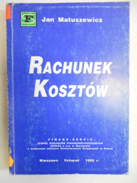 Rachunek kosztów