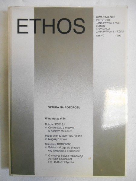 Styczeń Tadeusz (red.) - Ethos