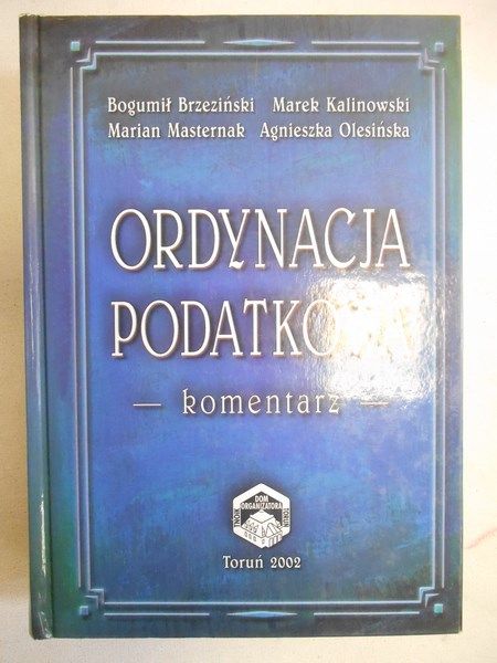 Ordynacja podatkowa. Komentarz