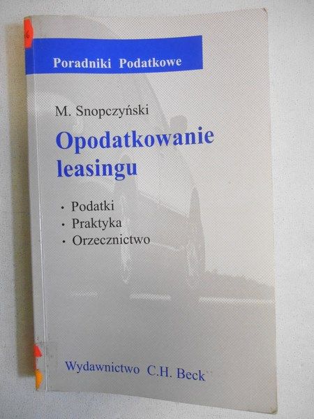 Opodatkowanie leasingu