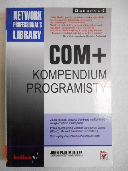 COM+. Kompendium programisty
