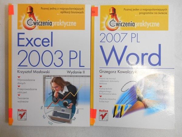 Ćwiczenia praktyczne: Excel 2003 PL/ 2007 PL Word