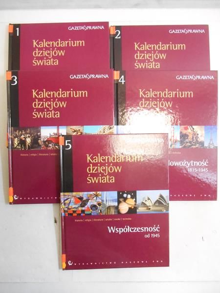 Kalendarium dziejów świata, t. I-V