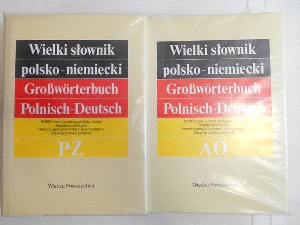Wielki słownik polsko-niemiecki, A-Ó / P-Ż