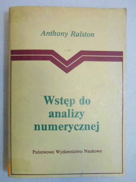 Wstęp do analizy numerycznej