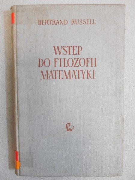 Russell Bertrand - Wstęp do filozofii matematyki