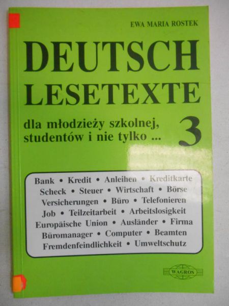 Deutsch Lesetexte 3