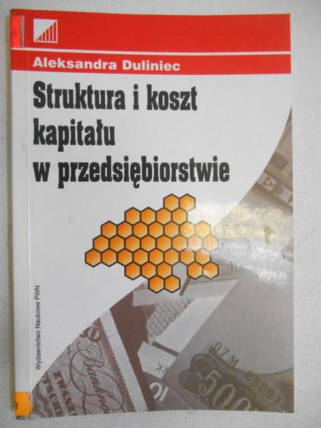 Struktura i koszt kapitału w przedsiębiorstwie