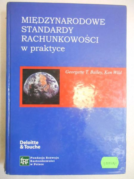 Międzynarodowe standardy rachunkowości w praktyce