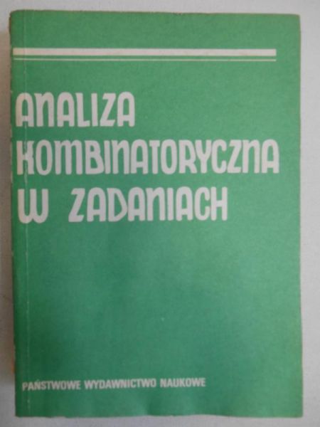 Analiza kombinatoryczna w zadaniach