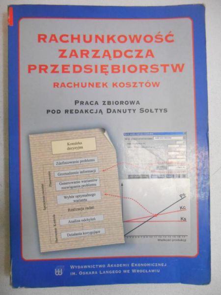 Rachunkowość zarządcza przedsiębiorstw