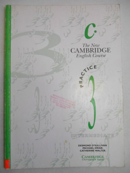 The New Cambridge English Course, practice 3