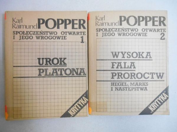 Społeczeństwo otwarte i jego wrogowie, t. I-II