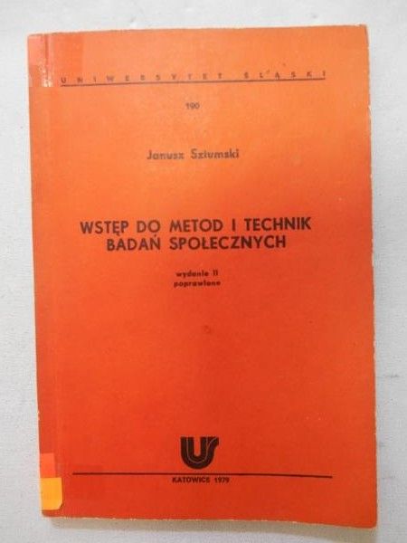 Wstęp do metod i technik badań społecznych