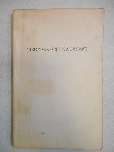 Niedyskrecje naukowe