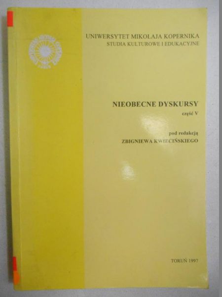 Nieobecne dyskursy, cz. V