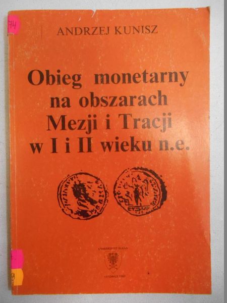Obieg monetarny na obszarach Mezji i Tracji w I i II wieku n.e.