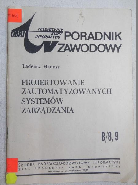 Hanusz Tadeusz - Poradnik zawodowy