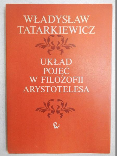 Układ pojęć w filozofii Arystotelesa