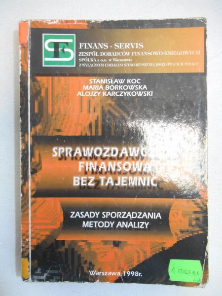 Sprawozdawczość finansowa bez tajemnic
