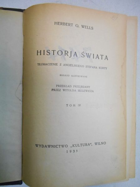 Wells Herbert - Historja Świata