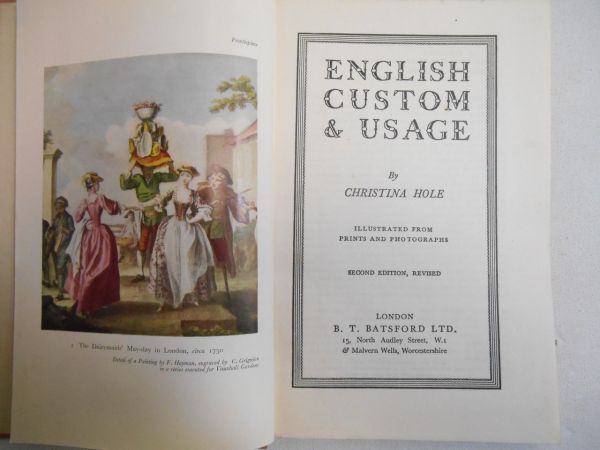 English custom and usage, 1944 r.