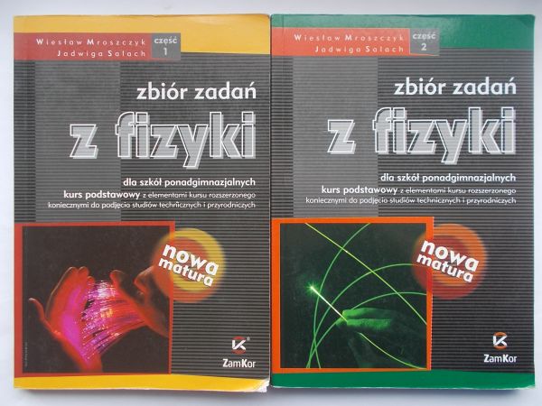 Zbiór zadań z fizyki, Część 1 i 2