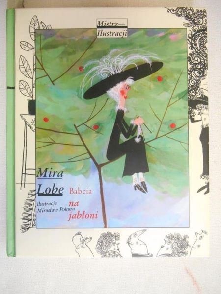 Babcia na jabłoni