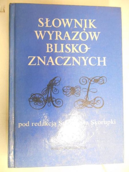 Słownik wyrazów bliskoznacznych