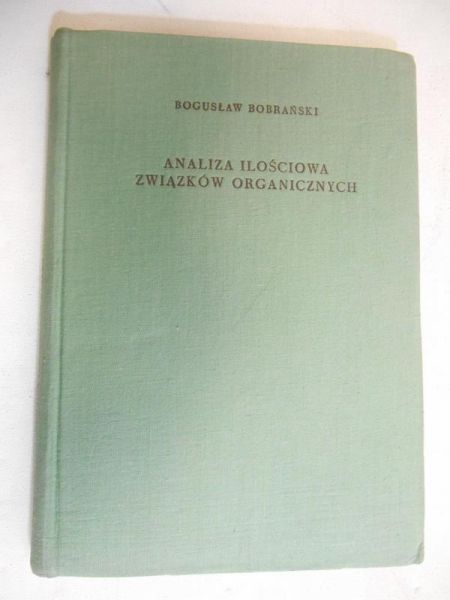 Analiza ilościowa związków organicznych