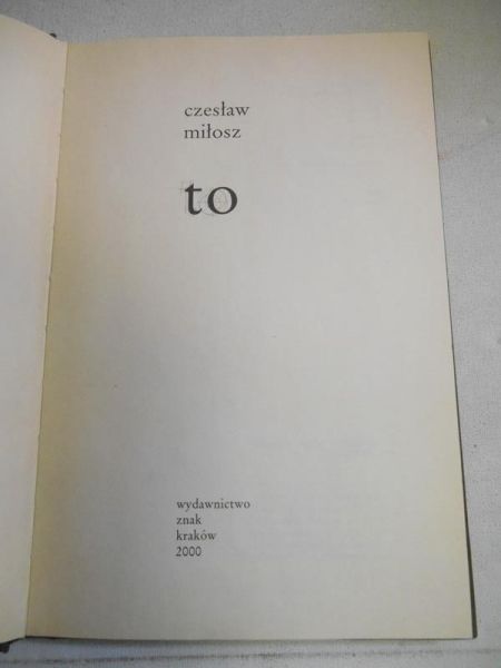 To
