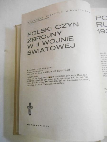 Sobczak Kazimierz (red.) - Polski czyn zbrojny w II wojnie światowej