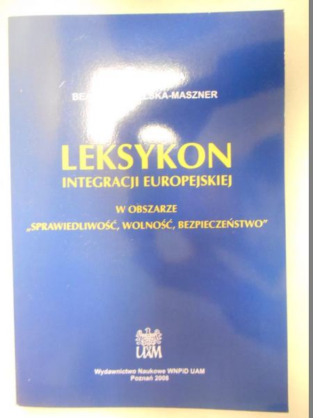 Leksykon integracji europejskiej