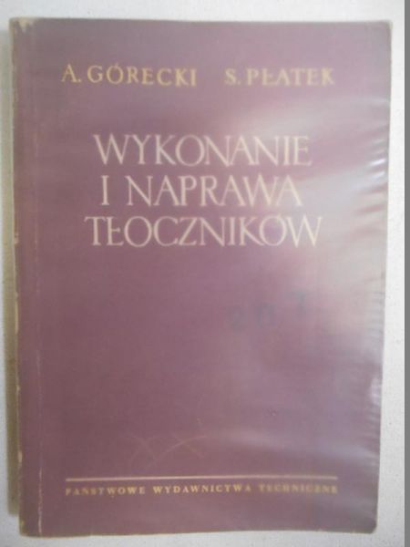 Wykonanie i naprawa tłoczników