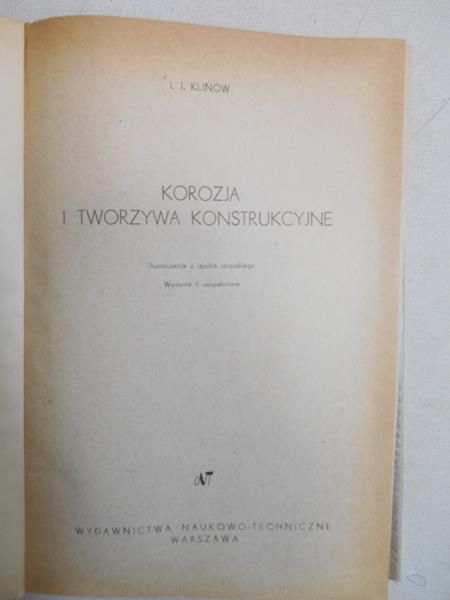 Korozja i tworzywa konstrukcyjne