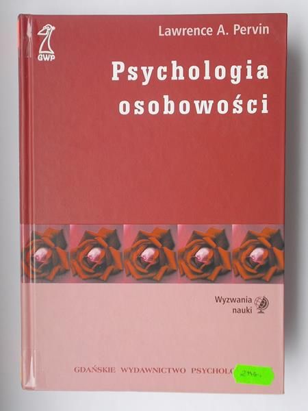 Pervin    - Psychologia osobowości