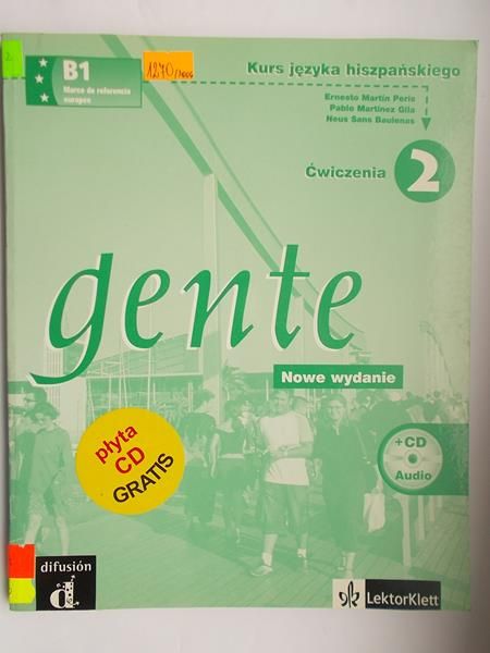 Gente. Kurs Języka Hiszpańskiego. Ćwiczenia 2