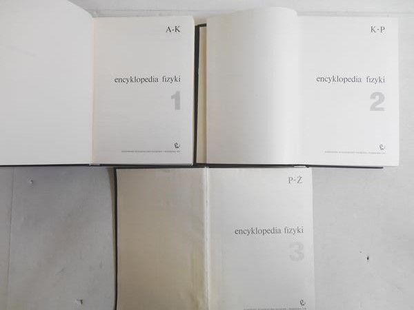 Encyklopedia fizyki, Tom I-III