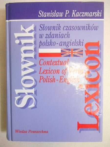 Słownik czasowników w zdaniach polsko-angielski