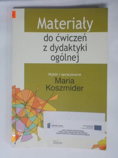 Materiały do ćwiczeń z dydaktyki ogólnej