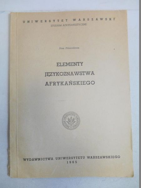 Elementy językoznawstwa afrykańskiego