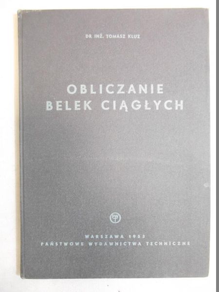 Obliczanie belek ciągłych