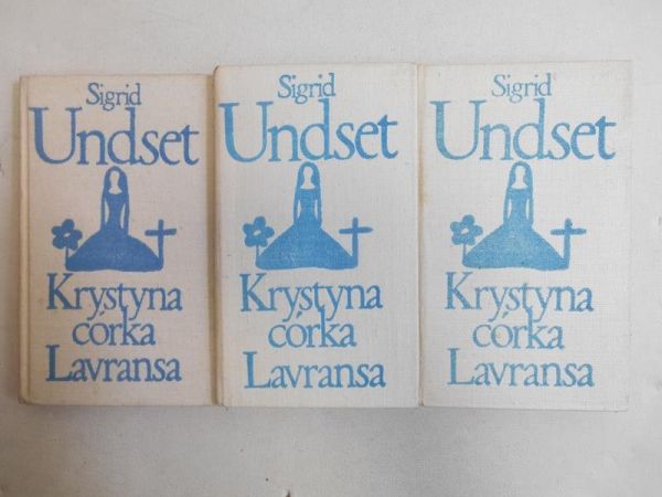 Undset Sigrid - Krystyna córka Lavransa, Tom I-III