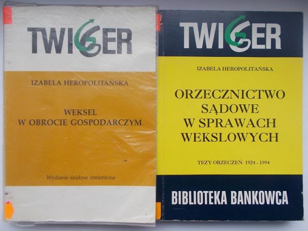 Orzecznictwo sądowe w sprawach wekslowych/ Weksel w obrocie zagranicznym, T. I