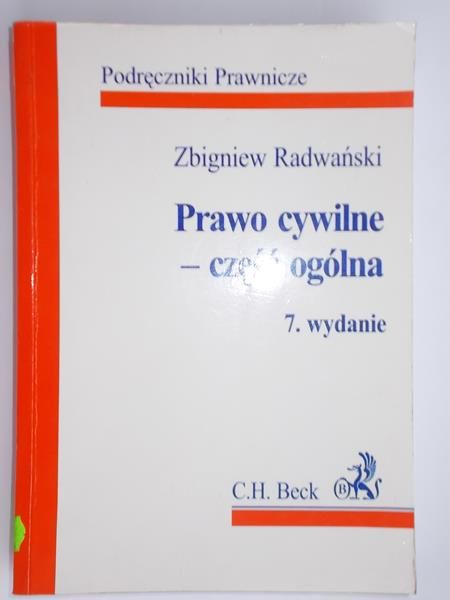 Prawo cywilne - część ogólna