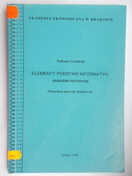 Elementy podstaw informtyki. Urządzenia peryferyjne